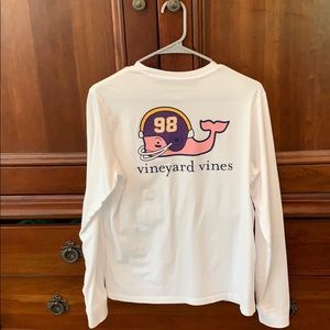 Vineyard Vines Long Sleeve Football Shirt
